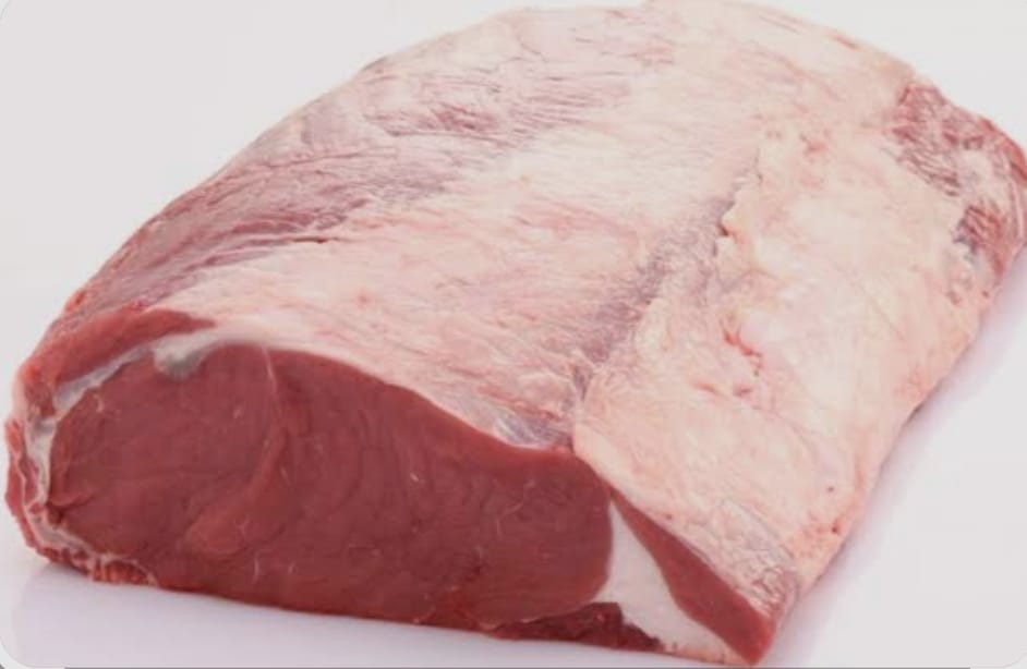 Sirloin steak cut to order at Kamundia Butchery in Nairobi City Market