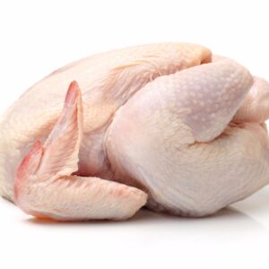 Whole chicken capon ready for roasting, Kamundia Butchery Nairobi